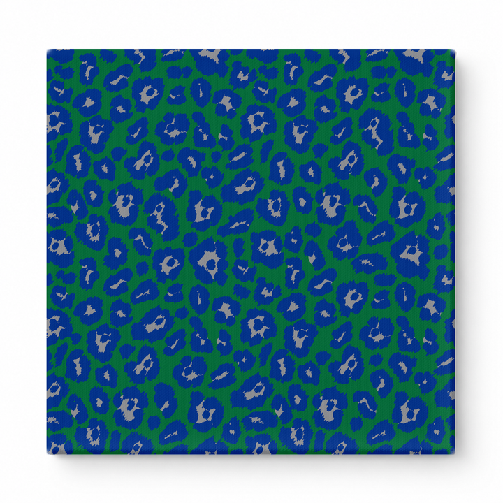 Navy & Forest Green Leopard — National Football Teams