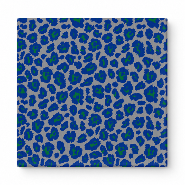 Royal Blue & Kelly Green Leopard — National Football Teams
