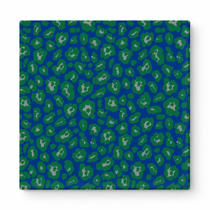 Navy & Lime Green Leopard — National Football Teams