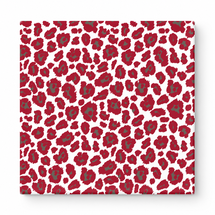 Crimson & Charcoal Leopard — National Football Teams