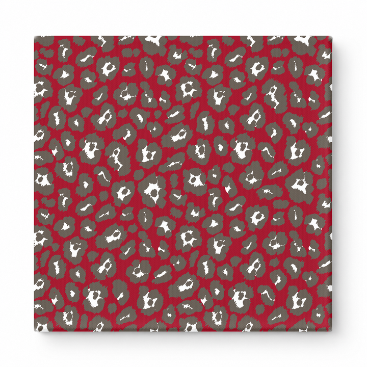 Crimson & Charcoal Leopard — National Football Teams