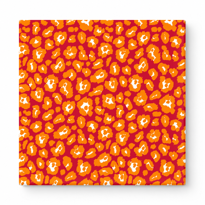 Red & Gold Leopard — National Football Teams