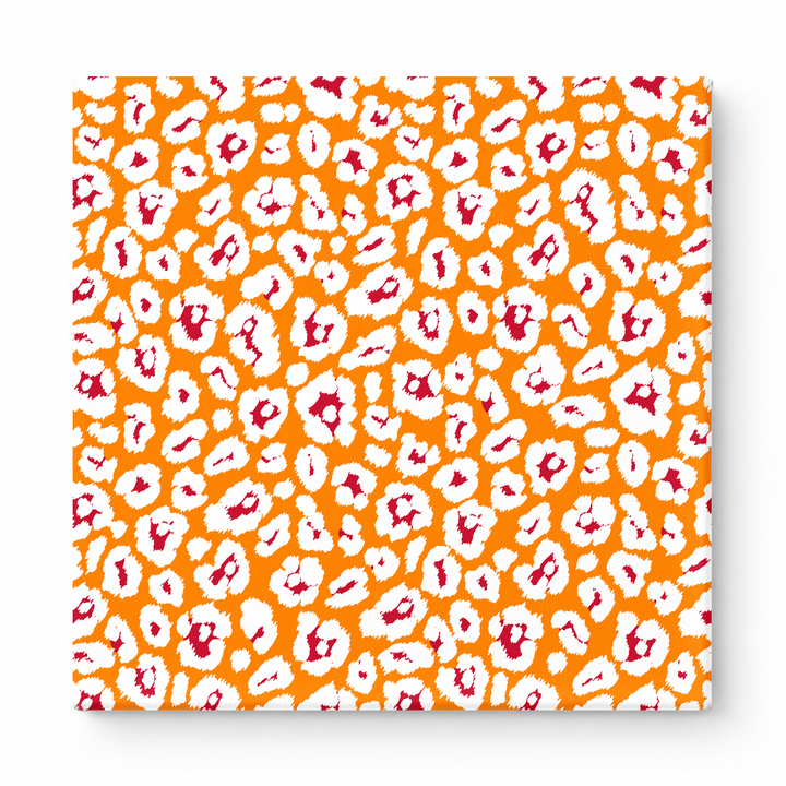 Orange & White Leopard — National Football Teams