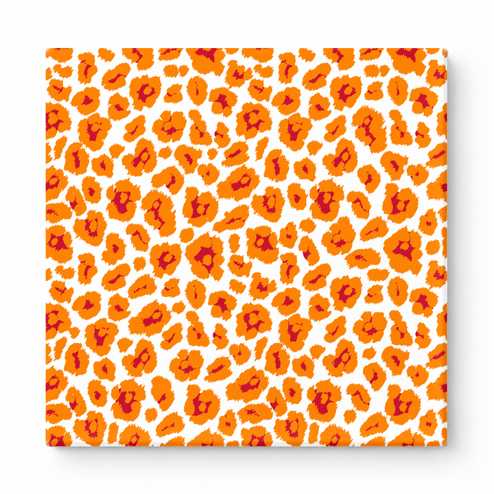 Orange & Red Leopard — National Football Teams