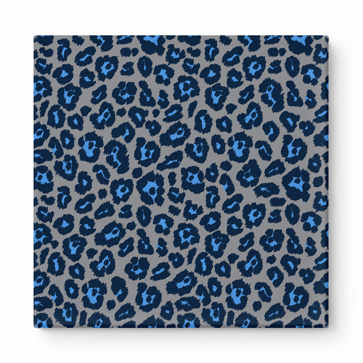 Navy & Cornflower Blue Leopard — National Football Teams