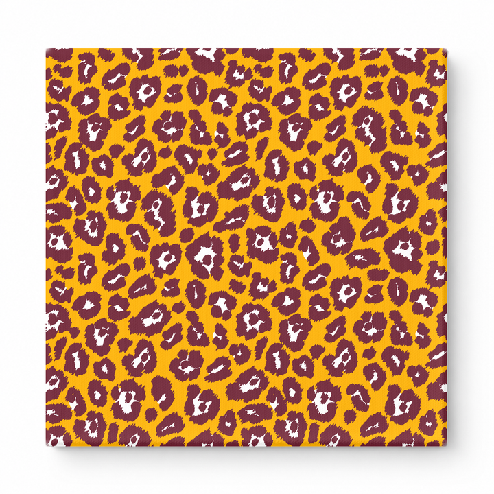 Gold & Maroon Leopard — National Football Teams