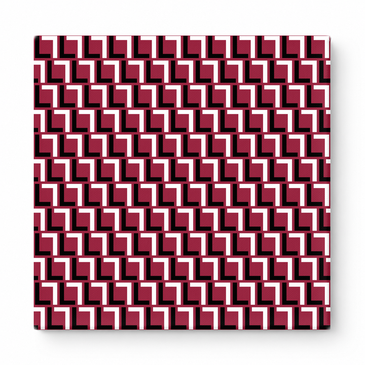 Maroon & White Squares — National Football Teams
