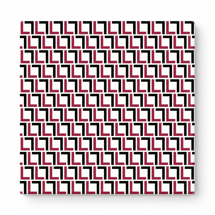 Maroon & White Squares — National Football Teams
