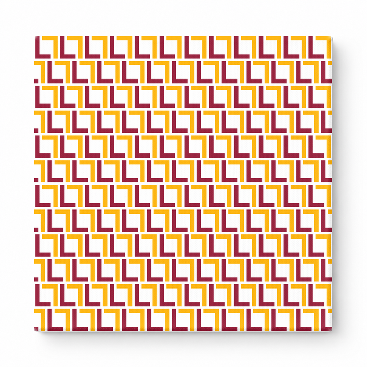 Maroon & Gold Plaid — National Football Teams