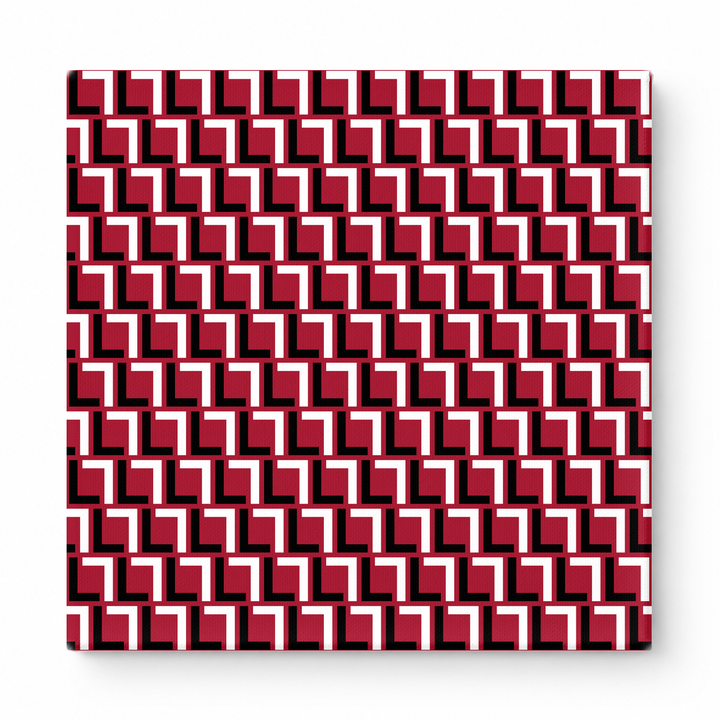 Maroon & White Squares — National Football Teams