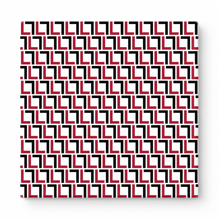 Maroon & White Squares — National Football Teams