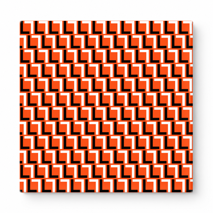Orange & Black Squares — National Football Teams