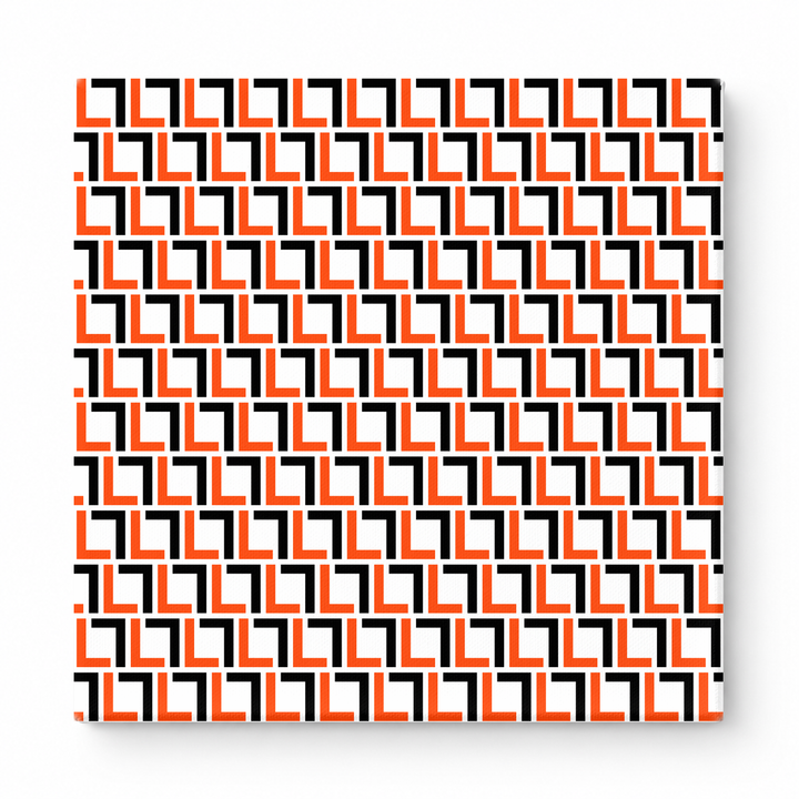 Orange & Black Squares — National Football Teams