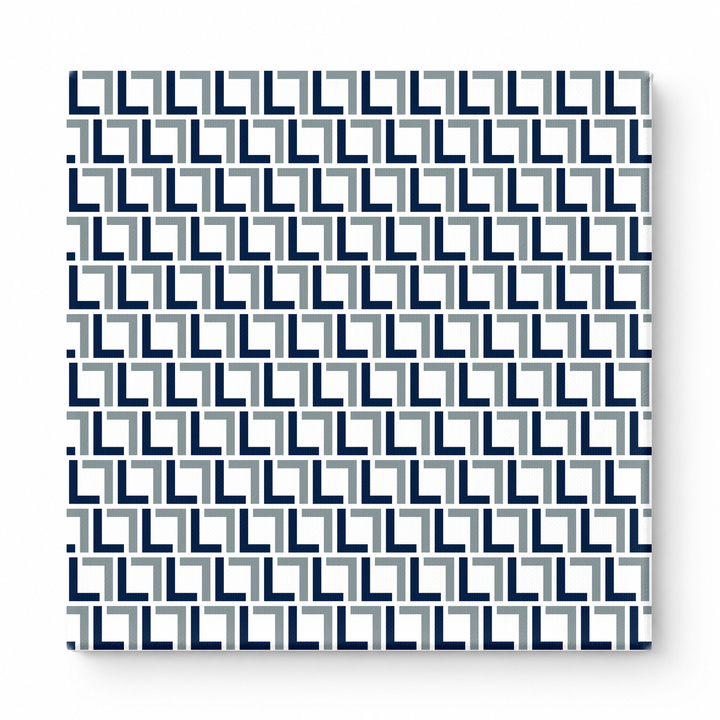 Navy & Silver Plaid — National Football Teams