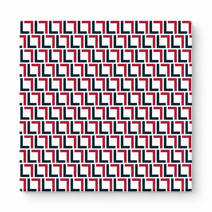 Navy & Crimson Plaid — National Football Teams