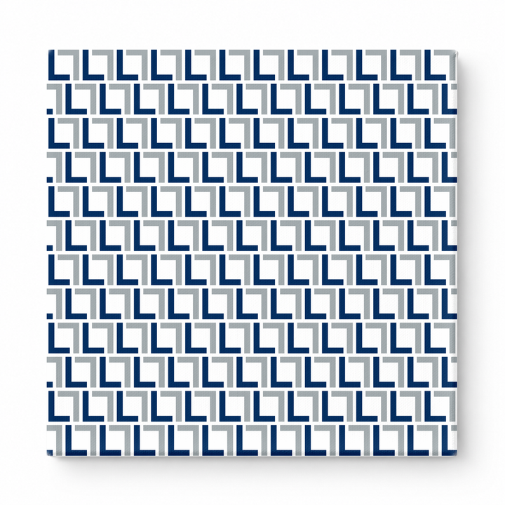 Navy & Light Gray Squares — National Football Teams
