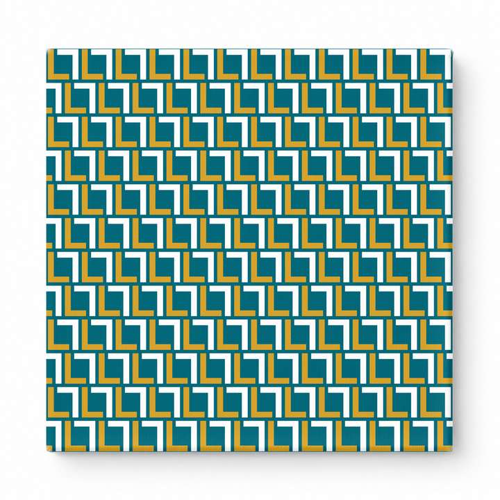 Teal & Gold Squares — National Football Teams