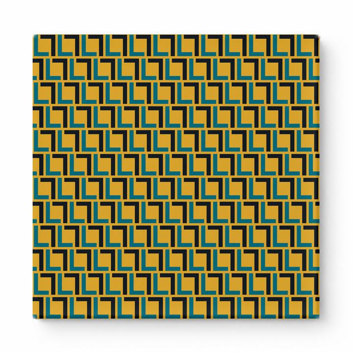 Teal & Gold Squares — National Football Teams