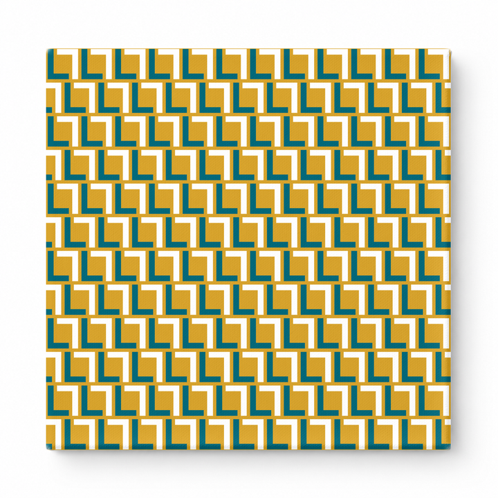 Teal & Gold Squares — National Football Teams