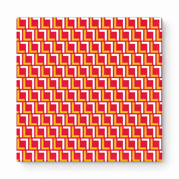 Red & Gold Squares — National Football Teams