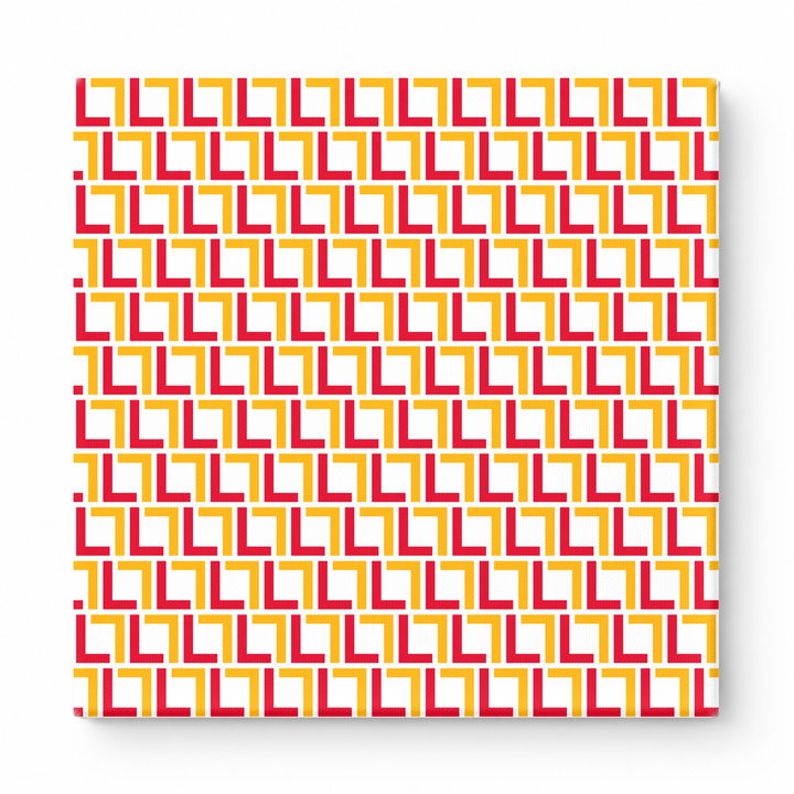Red & Gold Squares — National Football Teams