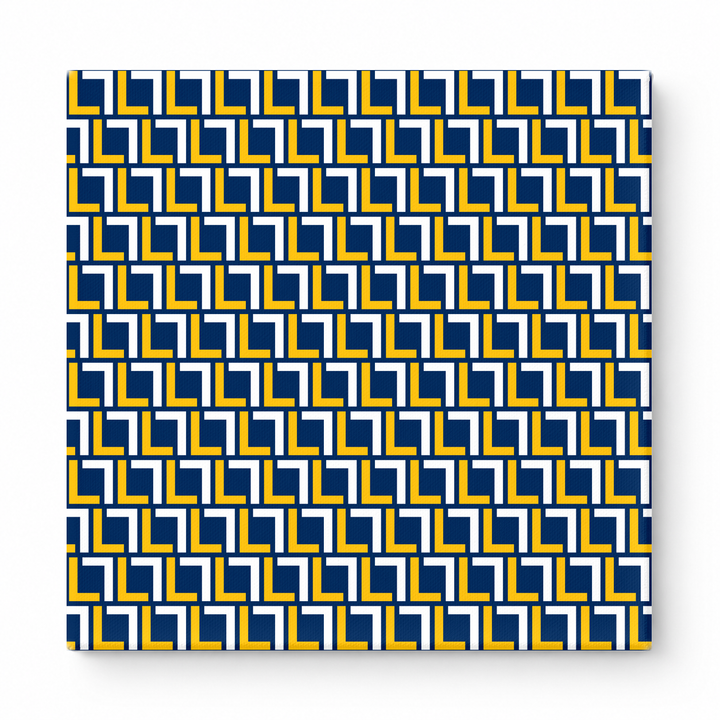 Navy & Gold Plaid — National Football Teams