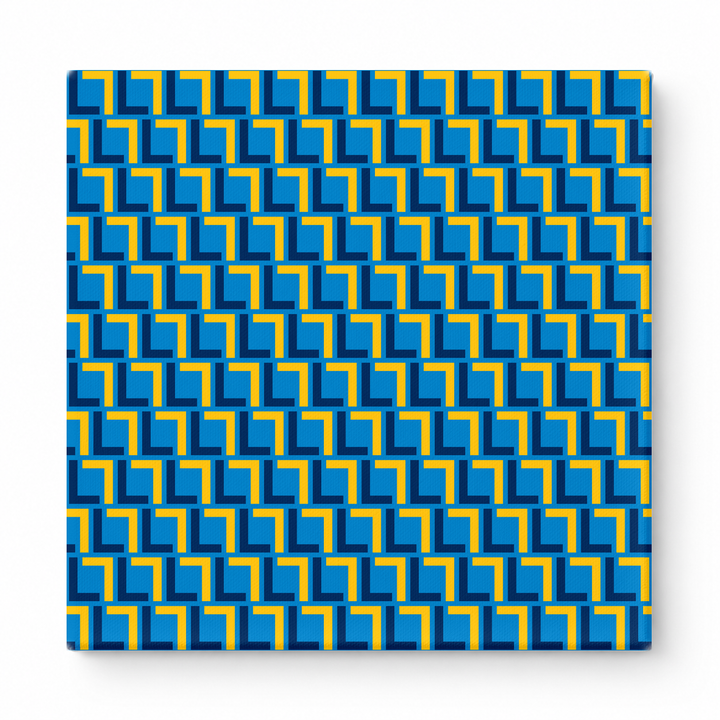 Royal Blue & Gold Squares — National Football Teams