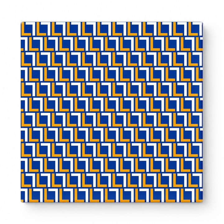 Royal Blue & Gold Squares — National Football Teams