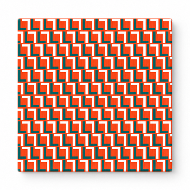 Orange & White Squares — National Football Teams