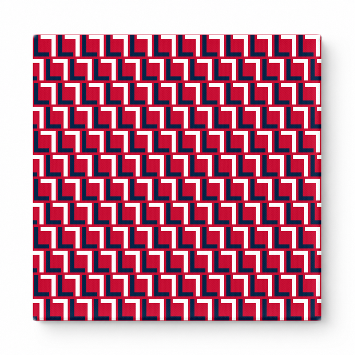 Crimson & Navy Squares — National Football Teams