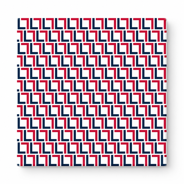 Navy & Red Plaid — National Football Teams