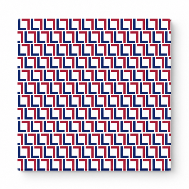 Navy & Burgundy Plaid — National Football Teams