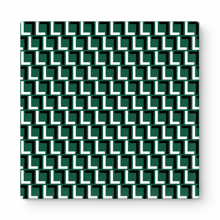 Forest Green & Light Blue Squares — National Football Teams