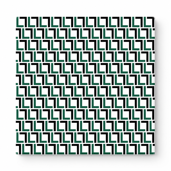 Forest Green & White Squares — National Football Teams