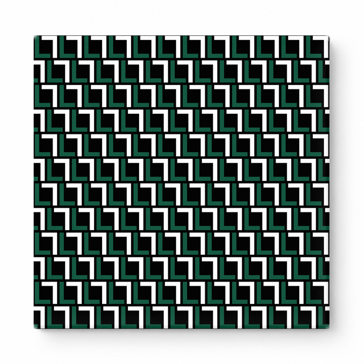Forest Green & White Squares — National Football Teams
