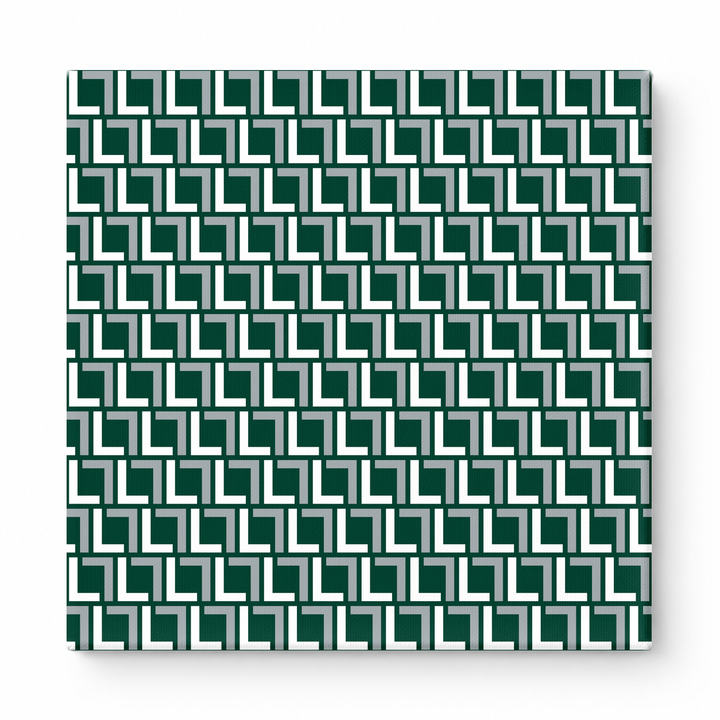 Forest Green & White Squares — National Football Teams