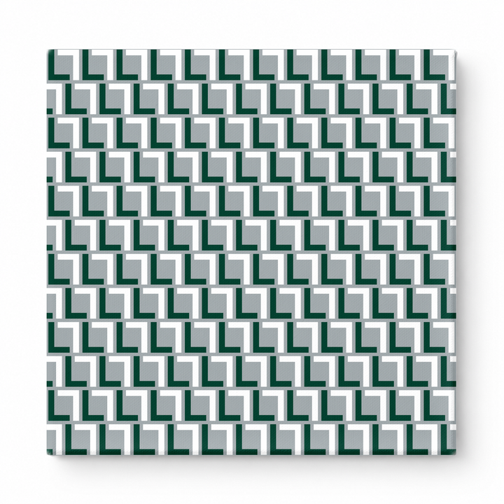 Forest Green & White Squares — National Football Teams