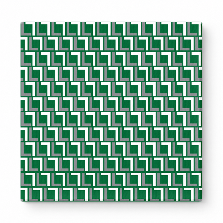 Forest Green & White Squares — National Football Teams