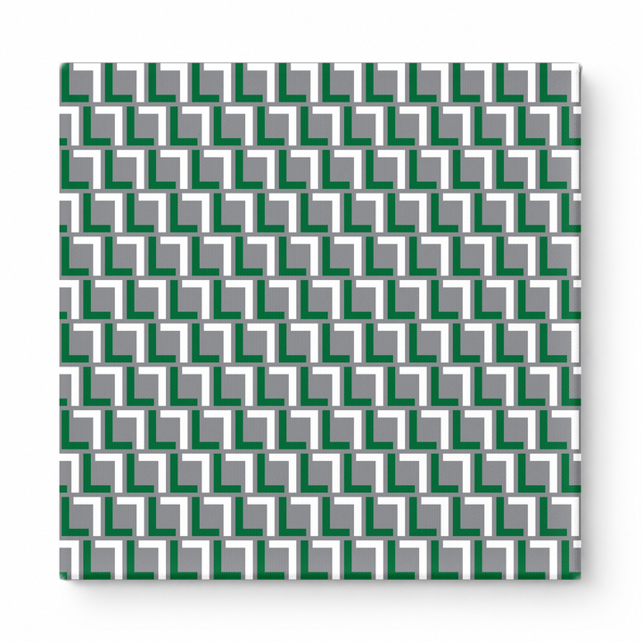 Forest Green & White Squares — National Football Teams