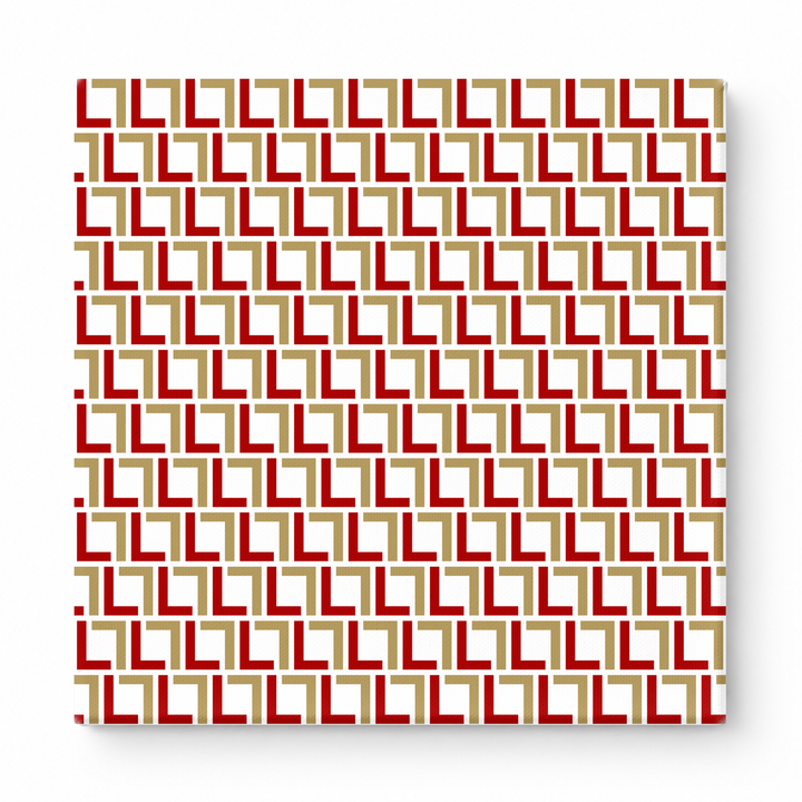 Crimson & Cream Plaid — National Football Teams
