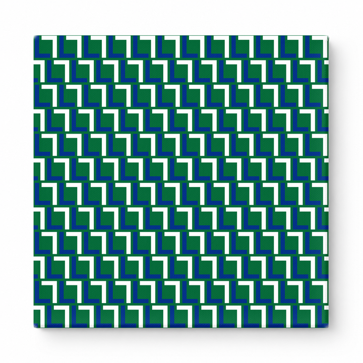 Forest Green & White Squares — National Football Teams
