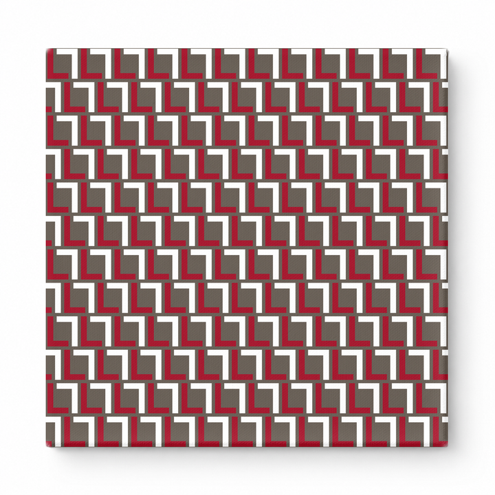 Burgundy & White Squares — National Football Teams