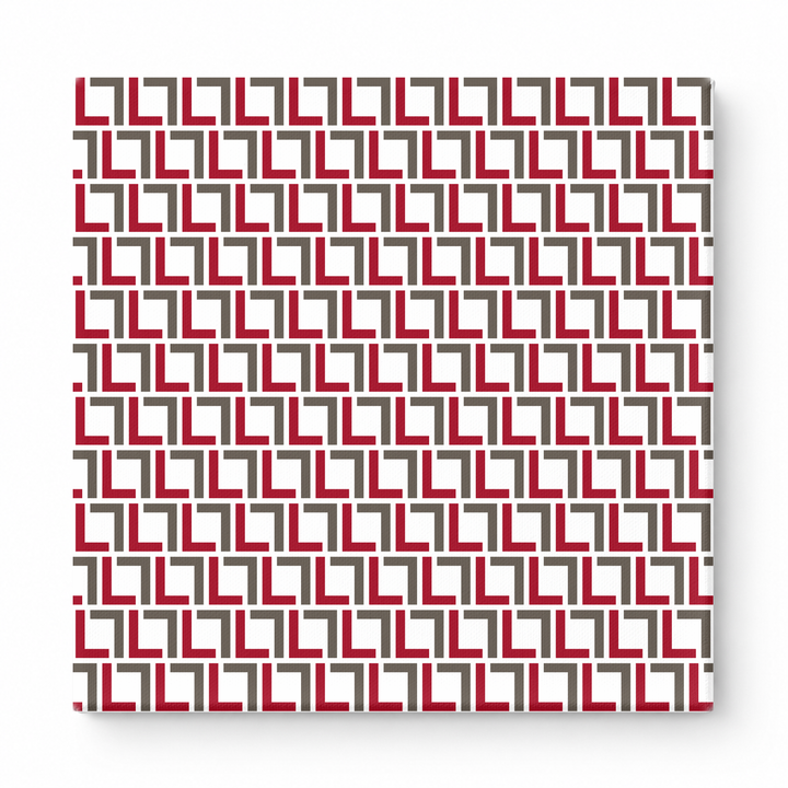 Maroon & Gray Plaid — National Football Teams