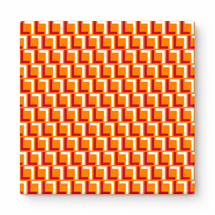 Red & Orange Squares — National Football Teams
