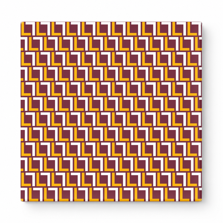 Maroon & Gold Plaid — National Football Teams