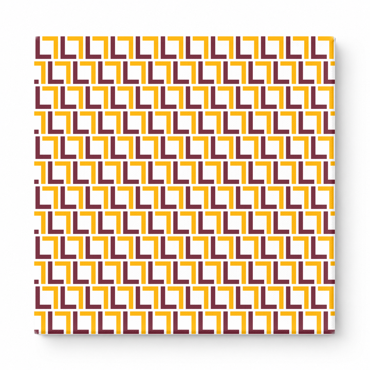 Gold & Maroon Squares — National Football Teams