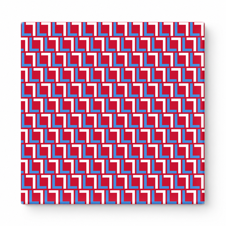 Red & Blue Squares — National Football Teams