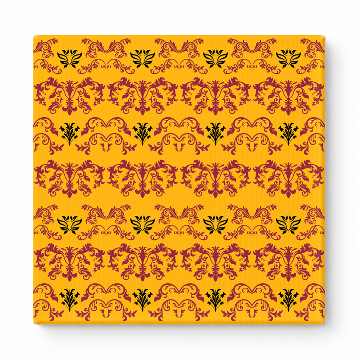 Gold & Crimson Baroque — National Football Teams