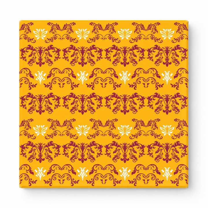 Gold & Maroon Baroque — National Football Teams