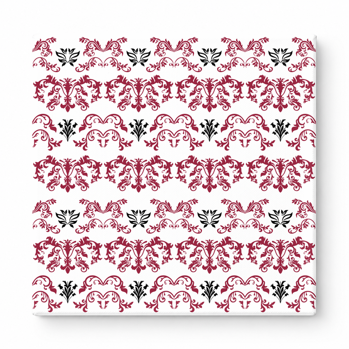 Burgundy & Black Baroque — National Football Teams